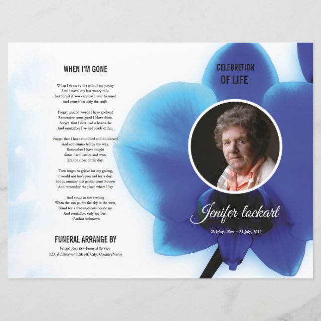 Funeral Template (Front)