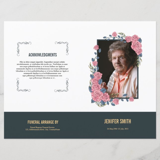Funeral Template (Front)