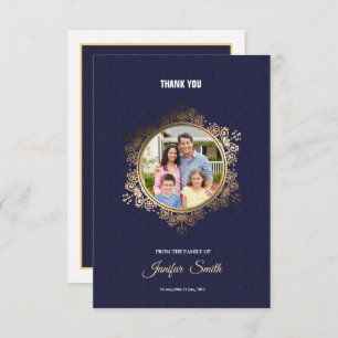 Funeral Thank You Card