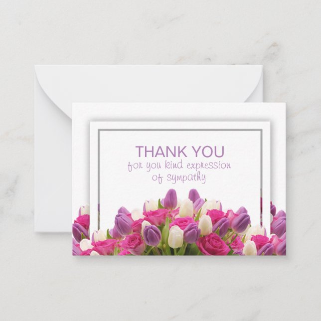 Funeral Thank You Card (Front)