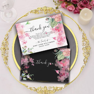 Funeral Thank You Card