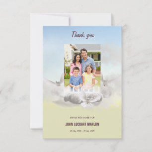 Funeral Thank You Card