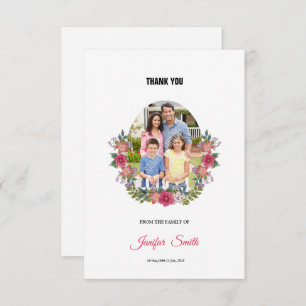 Funeral Thank You Card