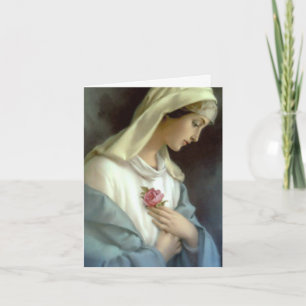 Funeral Thank You Cards   Ave Maria 1