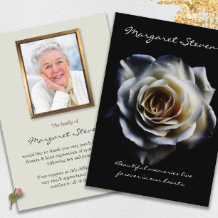 Funeral Thank You Cards Beautiful Bloom