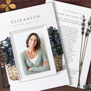 Funeral Thank You Cards   Forever Memories