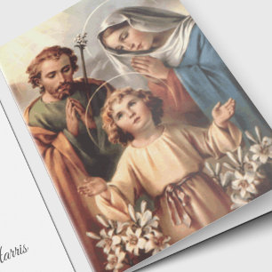 Funeral Thank You Cards   Holy Family 02