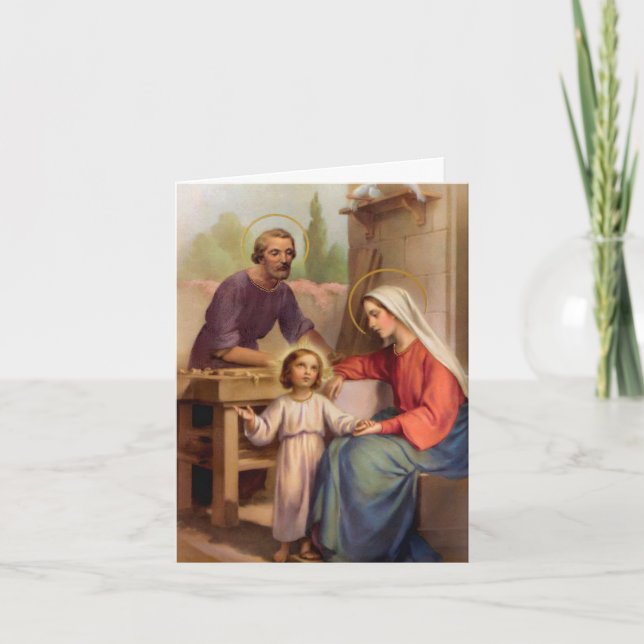 Funeral Thank You Cards | Holy Family Catholic (Front)
