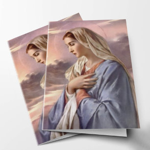 Funeral thank You Cards   Holy Mother 02