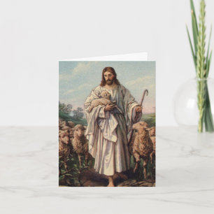 Funeral Thank You Cards   Jesus Good Shepherd 6