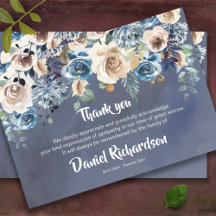 Funeral Thank You Cards | Loving Memories