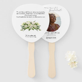 Funeral Thank You Fan – With Gratitude