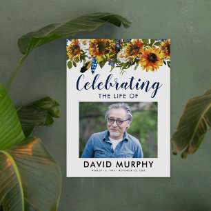 Funeral Welcome Sign   Celebration of Life