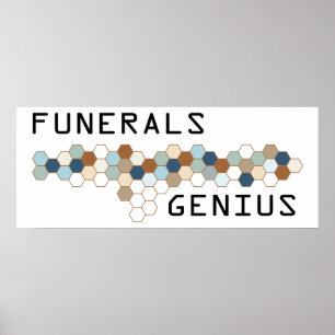 Funerals Genius Poster