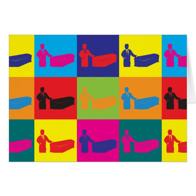 Funerals Pop Art (Front Horizontal)