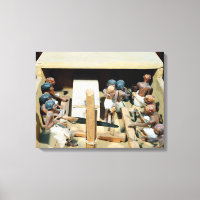 Funerary model of a carpentry workshop