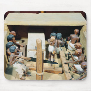 Funerary model of a carpentry workshop mouse pad
