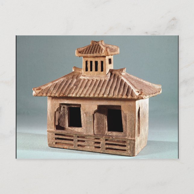 Funerary model of a house, Han Dynasty Postcard (Front)