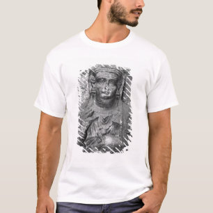 Funerary relief of a female figure, from T-Shirt
