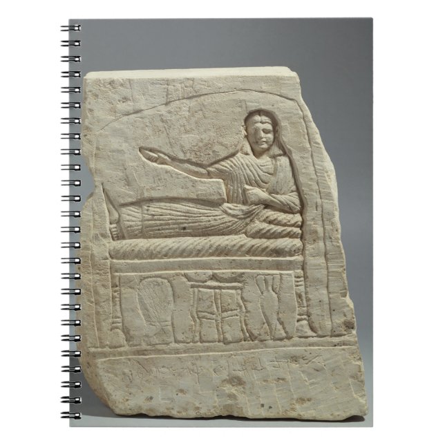 Funerary stela in the name of the lady Artemis, fr Notebook (Front)