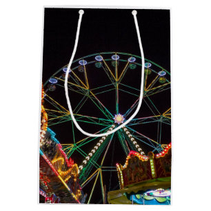 Funfair at Night Medium Gift Bag