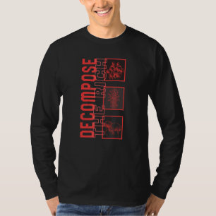 Fungi Decompose The Rich Communist Socialist Mushr T-Shirt
