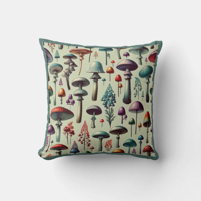 Fungi Forest Cushion (Front)