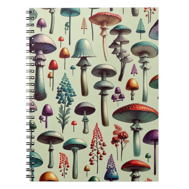 Fungi Forest Notebook (Front)