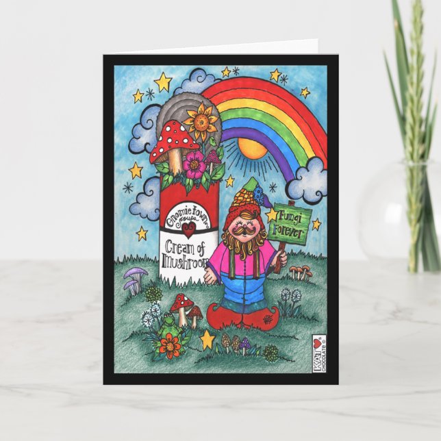 Fungi Forever Gnomie Card (Front)