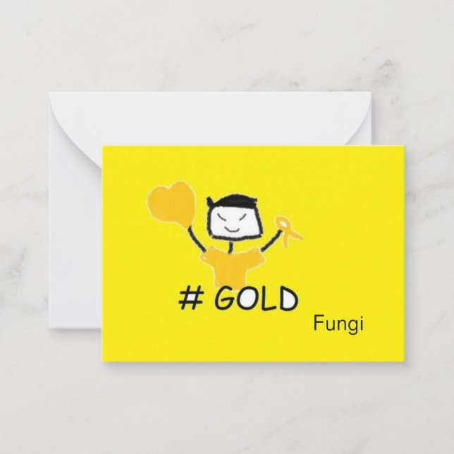 Fungi #Gold Card (Front)