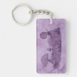 Fungi Meadow Double-Sided Keychain