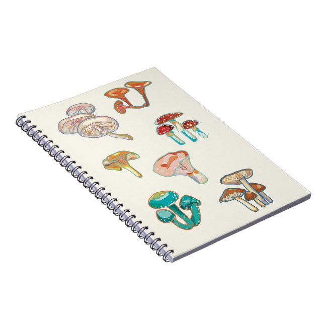 Fungi Notebook (Right Side)