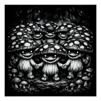 Fungus Folk •  Forest Creatures by BurnsInHell