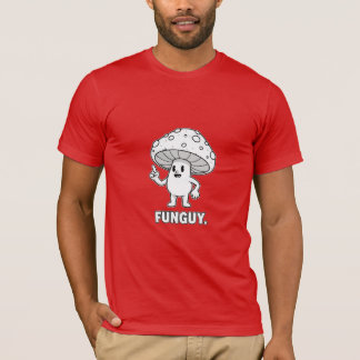 Funguy Mushroom Character T-Shirt