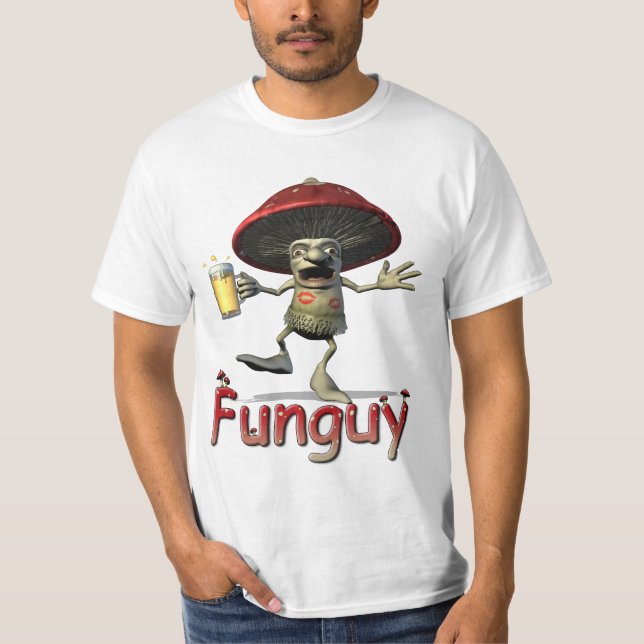 Funguy Mushroom T-Shirt (Front)