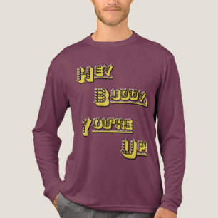 FUNHOUS3 - Hey Buddy! You're Up! Double Sided Tri-Blend Shirt
