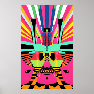 Funhouse - Ken Gauge Art Poster
