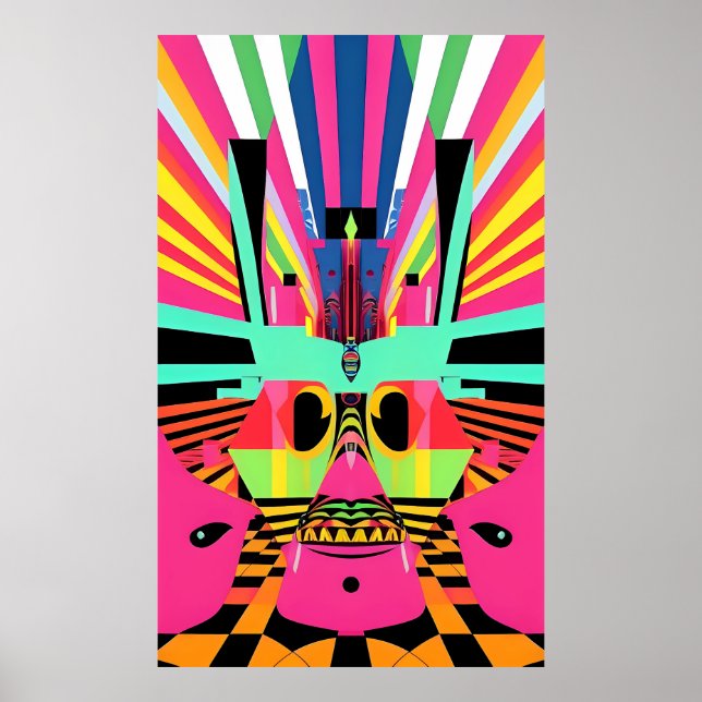 Funhouse - Ken Gauge Art Poster (Front)