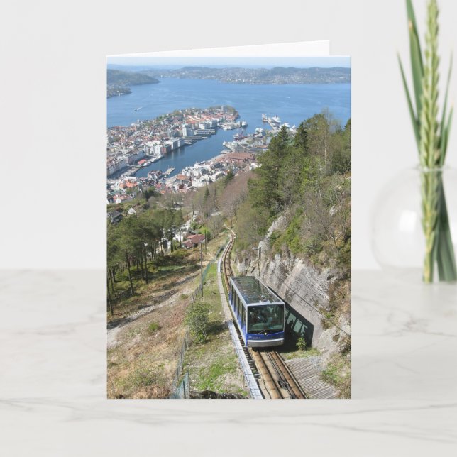 Funicular in Bergen Card (Front)