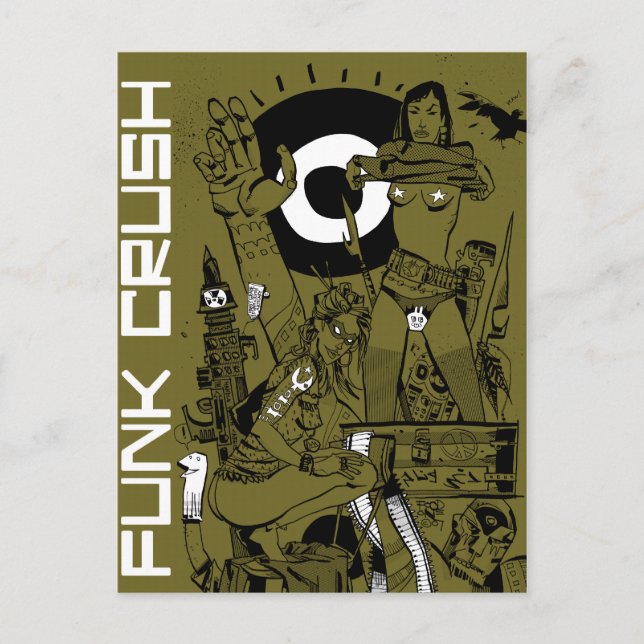 Funk Crush Postcard (Front)