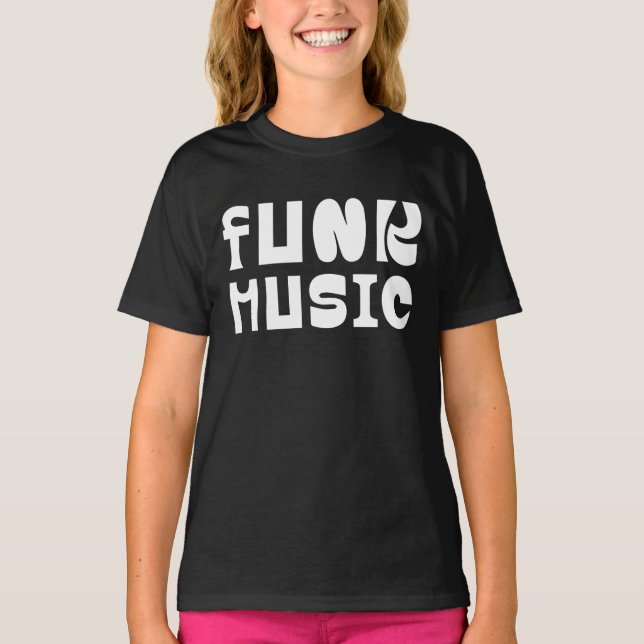 Funk Music logo design T-Shirt (Front)
