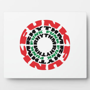 Funk Rhythm Funk Funk Rhythm Plaque