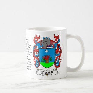 Funk, the Origin, the Meaning and the Crest on a m Coffee Mug