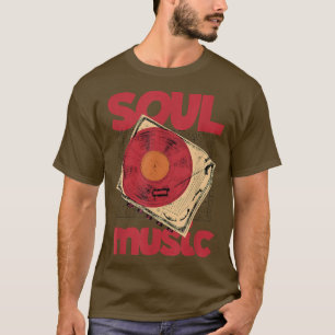 Funk Vintage 70s Costume Funny Quote Music Turntab T-Shirt