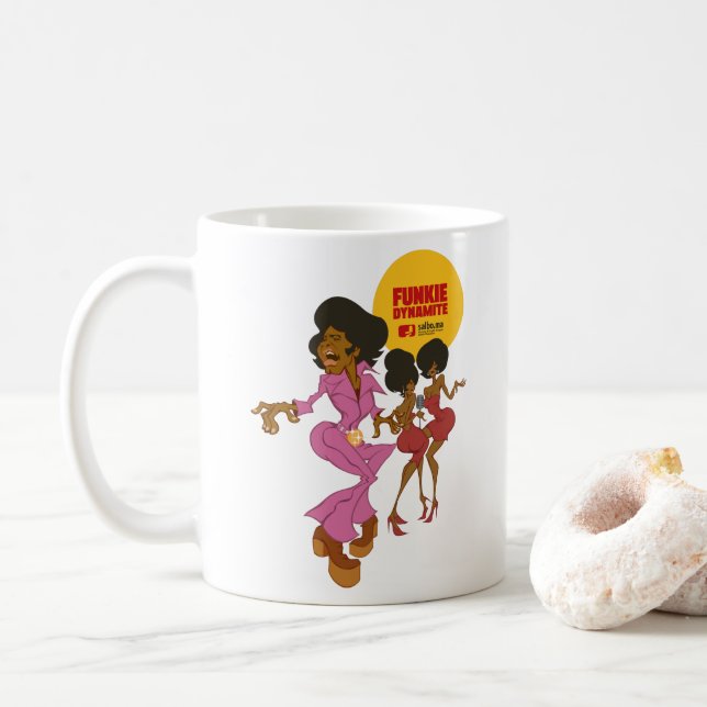 FUNKIE DYNAMITE COFFEE MUG (With Donut)