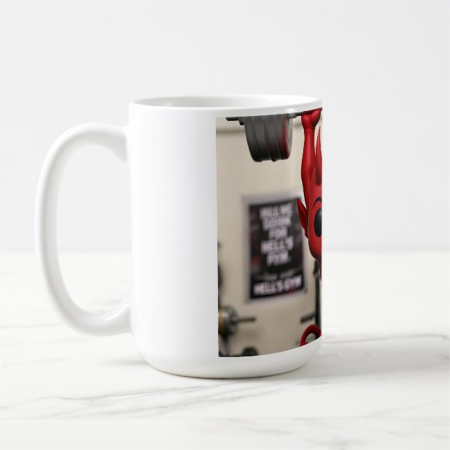 Funko Pop! Hell’s Gym Devil – Pumping Iron Edition Coffee Mug (Left)