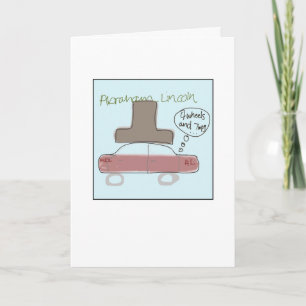 Funky Abe Lincoln Illustrated Card