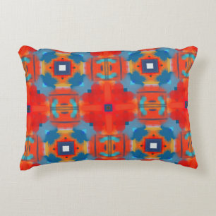 Funky Abstract Bright Coloured Decorative Cushion