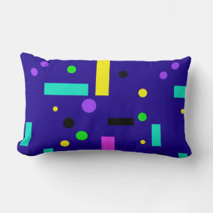 Funky Abstract Colourful Pattern Pillow Cushion
