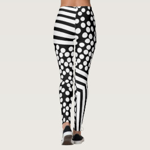 Funky Alphabet Letters Leggings